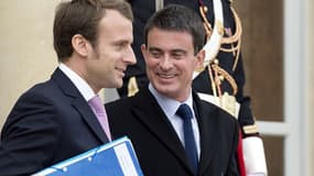 Valls a démenti toute mésentente avec Macron - Mardi 23 Février 2016