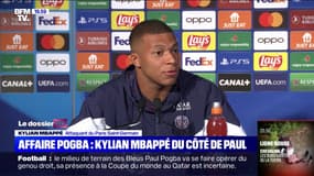 Kylian Mbappé sur l'affaire Pogba: "Je préfère faire confiance à la parole d'un coéquipier"