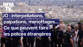 Paris 2024: ce que peuvent faire ou non les polices étrangères présentes à Paris 