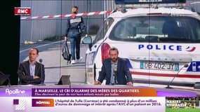 « On a peur au quotidien, c'est vivre sous le règne de la terreur. Les enfants ne peuvent pas grandir sainement » Fadella Ouidef, habitante du quartier de la Busserine à Marseille.