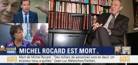 Mort de Michel Rocard: "C'était un vrai homme politique", Martine Aubry