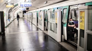 Le trafic sera très perturbé dans le métro parisien mardi, pour la deuxième journée de mobilisation contre la réforme des retraites (photo d'illustration).