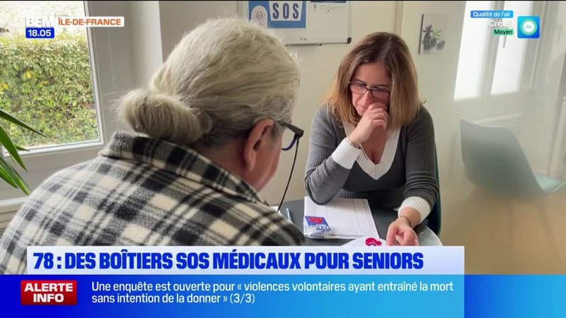 Le Perray-en-Yvelines: des boîtiers SOS médicaux distribués aux seniors pour aider les secouristes en cas d'intervention