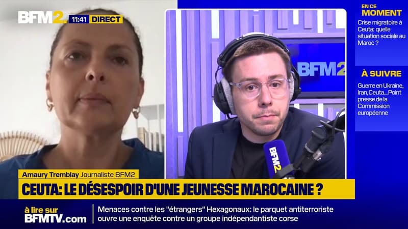 Ceuta: une "crise de l'espoir" pour des jeunes Marocains plus qu'une "crise de la pauvreté"