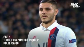 PSG : Tuchel est "un peu inquiet" pour Icardi 