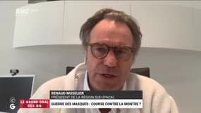 Le Grand Oral de Renaud Muselier, président de la région Sud (PACA) - 08/04