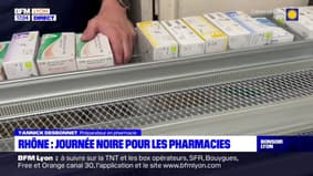 Rhône: une journée noire pour les pharmacies, près de 90% de grévistes