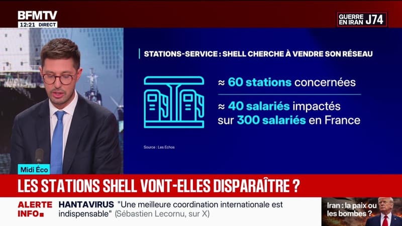 Shell souhaite vendre son réseau de stations-service en France