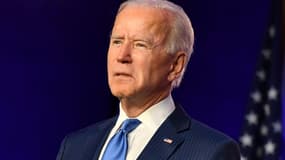 Le candidat démocrate à la présidentielle Joe Biden, à Wilmington dans le Delaware le 6 novembre 2020