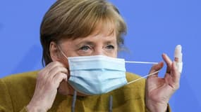 Angela Merkel, le 13 avril 2021 à Berlin