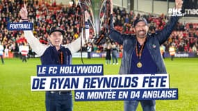 Football : le FC Hollywood de Ryan Reynolds fête sa montée en D4 anglaise