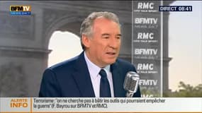 François Bayrou face à Jean-Jacques Bourdin en direct