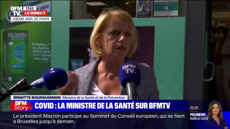 Gestes barrières: Brigitte Bourguignon demande que "la responsabilité citoyenne soit au rendez-vous"