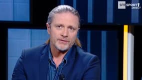 Emmanuel Petit dans Le Vestiaire