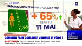 Paris: les accidents impliquant des vélos de plus en plus fréquents