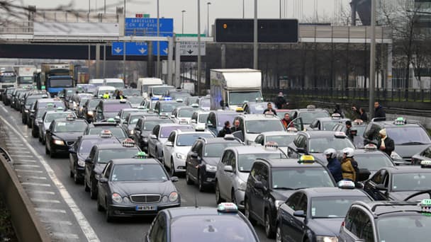 Les taxis seront dans les rues lundi 10 février 2014.