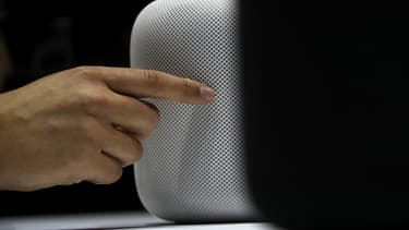 Le HomePod d'Apple.