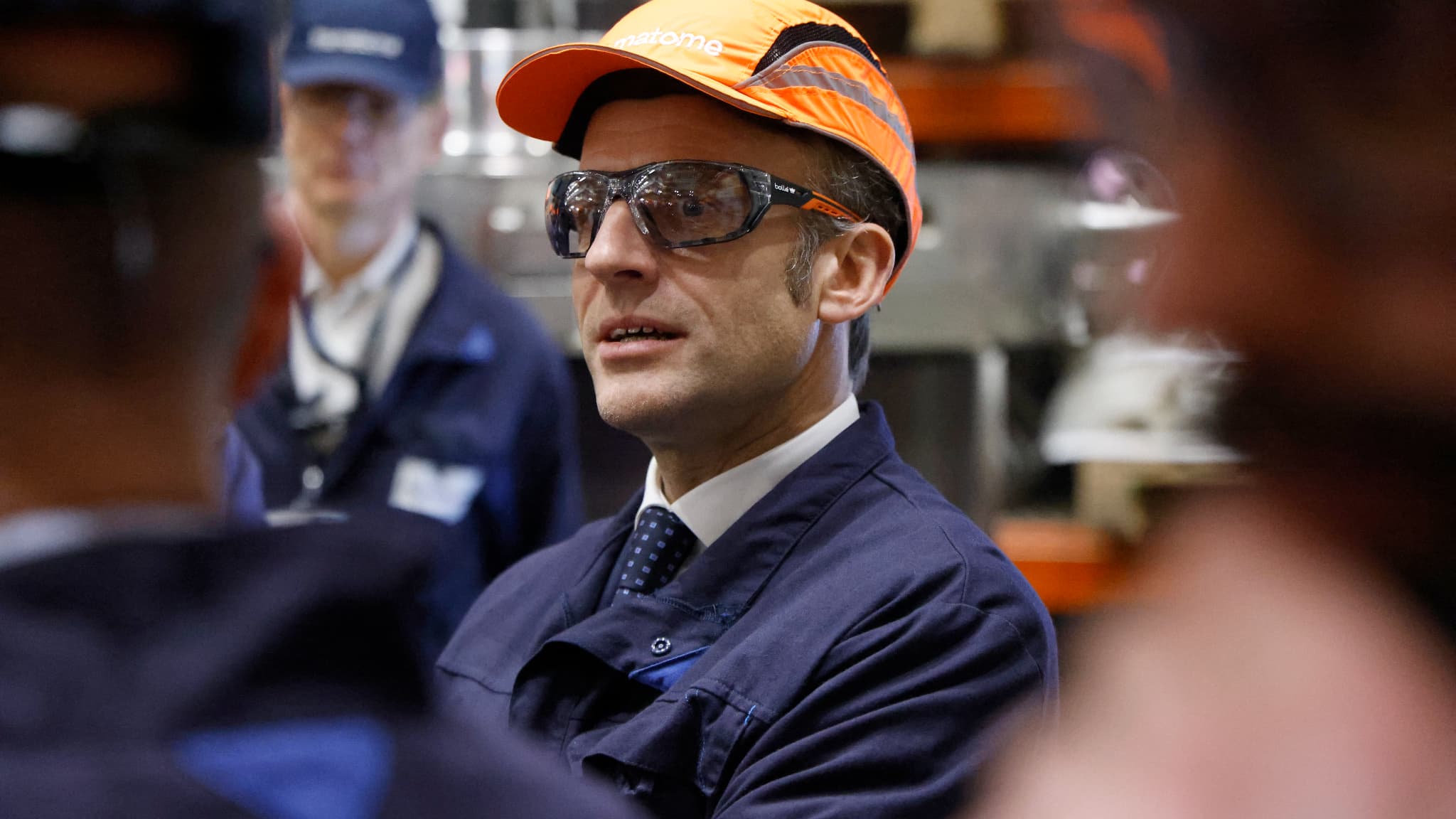 Emmanuel Macron in a nuclear maintenance plant in Maubeuge on January 29, 2025 Emmanuel Macron in a nuclear maintenance plant in Maubeuge on January 29, 2025