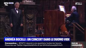 Pour Pâques, Andrea Bocelli chante dans le Duomo vide de Milan