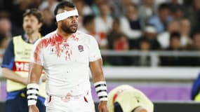 Billy Vunipola avec l'Angleterre