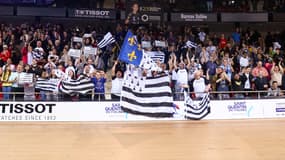 Un drapeau de la Bretagne en mars 2017