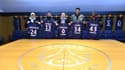 Les joueurs des Bucks de Milwaukee au Parc des Princes, à Paris le 22 janvier 2020