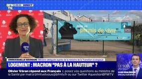 "Le logement a eu un tournant majeur dans ce quinquennat", Emmanuelle Wargon réfute la conclusion du rapport de l'Abbé Pierre