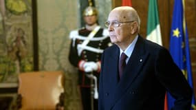 Le président italien Giorgio Napolitano, le 19 novembre 2014.