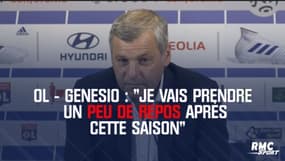 OL – Genesio : « Je vais prendre un peu de repos après cette saison »