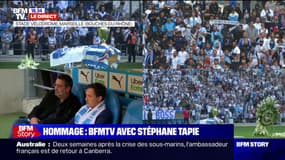 "Avec nos mots, nos chants, notre ferveur, nous te disons au revoir aujourd'hui": le dernier message des supporters de l'OM à Bernard Tapie
