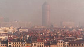 Pollution à Lyon, image d'illustration.