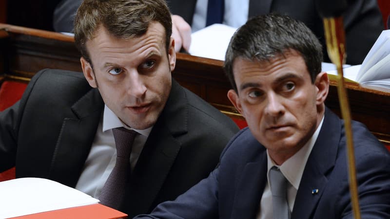 Manuel Valls et Emmanuel Macron ont tous les deux justifié, ce mardi soir sur TF1 et France 2, le recours à l'article 49-3 pour la loi Macron.