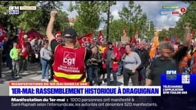 1er-Mai: un rassemblement historique à Draguignan