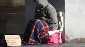 Serge, SDF de 50 ans, "n'arrive pas à trouver les mots pour remercier" les auditeurs de RMC qui se sont mobilisés pour lui. (Photo d'illustration)
