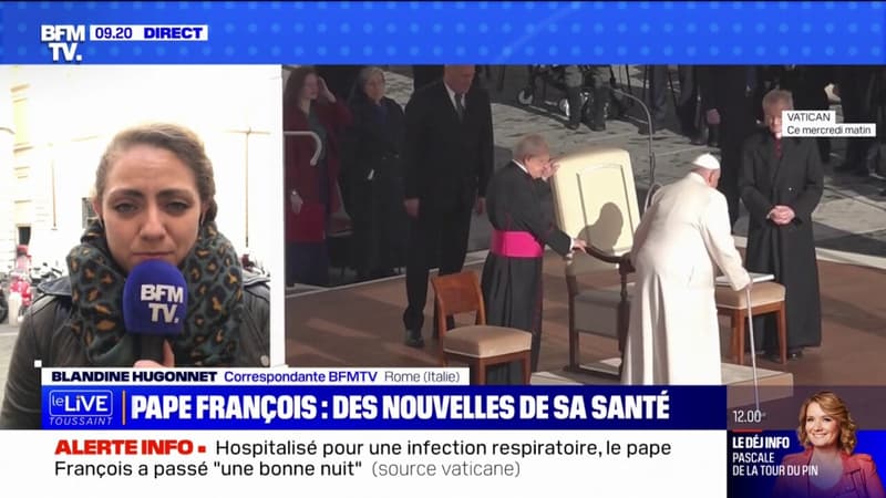 Hospitalisé pour une infection respiratoire, le pape François a passé 