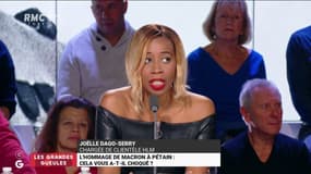 #Macron - "Je crois profondément que le Président a voulu être juste !" @joelle_dago #GGRMC