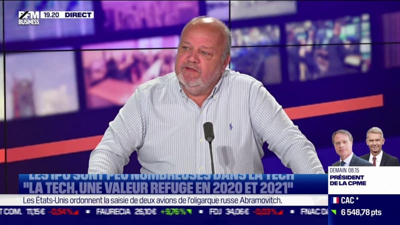 Tech : Il y a eu une espèce d'euphorie sur des valeurs refuges