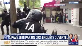 1er mai: une enquête a été ouverte concernant le CRS qui a jeté un pavé sur les manifestants