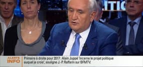 Questions d'éco: "Le référendum sur Notre-Dame-des-Landes est une négociation partisane", Jean-Pierre Raffarin