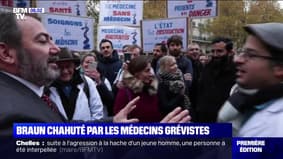 Le ministre de la Santé chahuté lors de la manifestation des médecins libéraux à Paris
