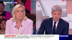 Marine Le Pen: "Les députés du rassemblement National ne sont pas tombés du ciel, ils ont été élus par des millions de Français"