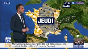 La météo pour ce jeudi 2 mai 2019