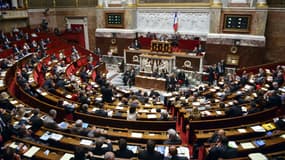 L'hémicycle de l'Assemblée nationale, le 11 septembre 2013