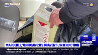 Carburants à Marseille: des automobilistes remplissent des jerricans malgré l'interdiction