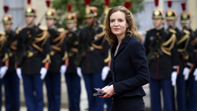 Nathalie Kosciusko-Morizet arrive à l'Elysée pour l'investiture d'Emmanuel Macron, le 14 mai 2017