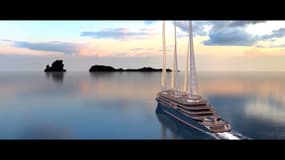 Pour réduire son empreinte carbone, le transport maritime mise sur les cargos à voile 