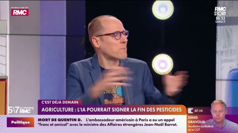 C'est déjà demain - Agriculture : l'IA pourrait signer la fin des pesticides