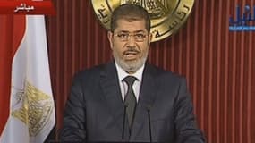 Mohamed Morsi s'est exprimé jeudi devant la nation égyptienne.