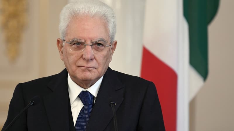 Sergio Mattarella, président italien