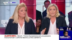 Marine Le Pen se dit "pour la retraite à 60 ans avec 40 annuités"